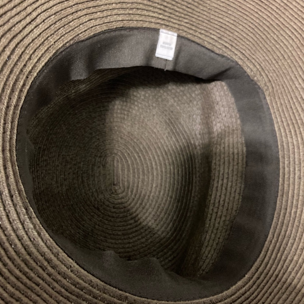 Elegant Brown Wide-Brim Hat - Picture 4 of 4
